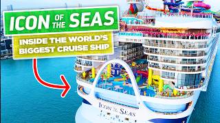 First Look INSIDE Icon of the Seas Sneak Peek [upl. by Yeo849]