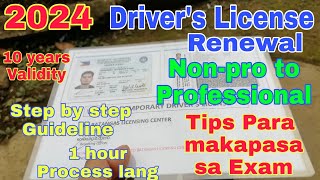 2024 Drivers License Renewal Nonpro to Professional Change Classification [upl. by Salangi518]