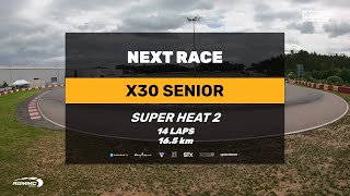 LIVE IAME Euro Series 2024 Round 3  SENIOR  SUPER HEAT 2 [upl. by Bernarr]