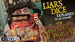 Liar’s Dice explained in 60 seconds [upl. by Tarrel31]