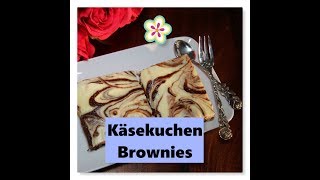 Käsekuchen Brownies ♥ Vorsicht Suchtgefahr [upl. by Snave993]