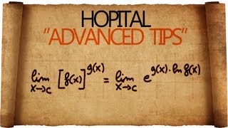 Teorema di Hopital  Advanced Tips [upl. by Teeter]