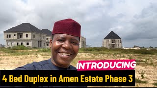 Amen Estate Phase 3  House For Sale in Ibeju Lekki Lagos Nigeria  Update [upl. by Akirderf]