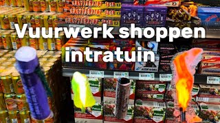 vuurwerk shoppen intratuin [upl. by Xantha]