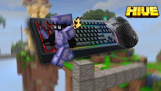 Hive Skywars Keyboard  Mouse ASMR 60 FPS mcpemcbe [upl. by Shaylyn]