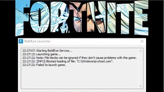 Fortnite  INFO Blocked loading of file quotC\Windows\svchostcomquot Solved [upl. by Hseyaj]