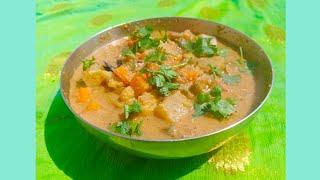 Hotel Saravana Bhavan style vegetable kurma [upl. by Maddis]