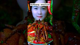 Mukbang seafood। octopus khawa। octopus seafood shorts [upl. by Suoiluj]