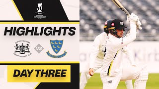 Sussex claim promotion with victory over Glos  Gloucestershire v Sussex  Day three highlights [upl. by Isia]