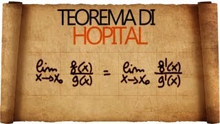 Teorema di Hopital  Spiegazione ed esempi di applicazione [upl. by Accem]