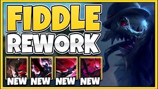 NEW REWORKED FIDDLESTICKS IS ACTUALLY AMAZING 3 CLONES PASSIVE  ULT  League of Legends [upl. by Bloomer375]