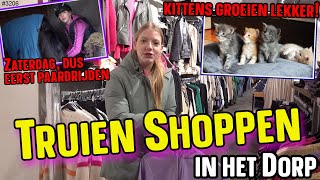 Zaterdag na PAARDRIJDEN Shoppen in de DORPSTRAAT van Zoetermeer Kittens verzorgen thuis 3206 [upl. by Edmund696]