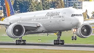 60 MINUTES of Plane Spotting at Vancouver Airport YVRCYVR [upl. by Barthold660]