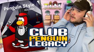 making an outfit using ONLY ITEMS FROM THE NEW MAY 2024 CATALOG  CLUB PENGUIN LEGACY [upl. by Ear]