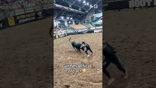 This Professional Bull Rider Is Unstoppable [upl. by Hyacinthia]