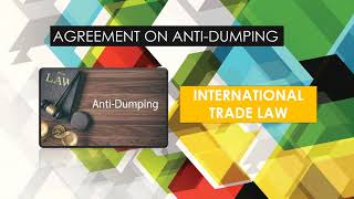 Anti Dumping Agreements LAW  Easy Legal Trade Law Presentation [upl. by Baggott]