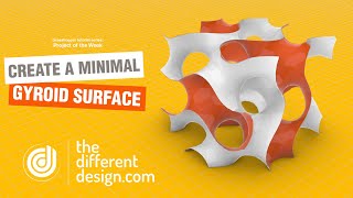 Gyroid Minimal Surface Grasshopper Tutorial [upl. by Coshow234]