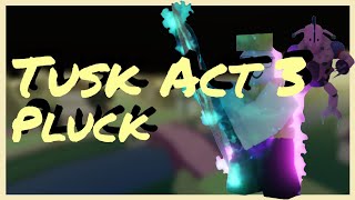 YBA Tusk Act 3 Pluck In 1v1s [upl. by Anaujahs]