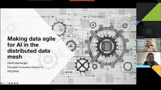 WEBINAR Making Data Agile for Scalable AI in the Distributed Data Mesh [upl. by Chader913]