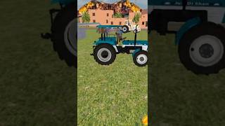 Apna elaka 💪 Indian vehicle 🚜 simulator game tractor shorts [upl. by Yeslehc]