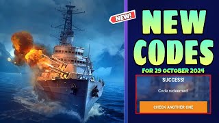 New World of Warship Legends Codes 29 October 2024  WoW Legends Gift Codes [upl. by Aridni737]