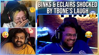 Binks amp Eclairs Shocked by Tbones Laugh 😂🤣🤣 [upl. by Tyler]