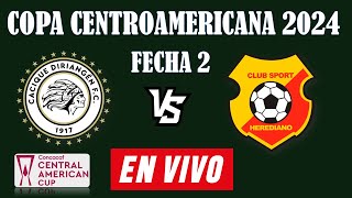 DIRIANGEN VS HEREDIANO EN VIVO 🔴 COPA CENTROAMERICANA 2024 FECHA 2 🔴 MI REACCION EN VIVO [upl. by Hiro]