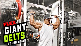 Phil Heath Off Season Super Shoulder Workout For Mass Gain [upl. by Randi]