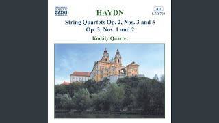 String Quartet in D Major Op 2 No 5 HobIII11 I Presto [upl. by Schuh]