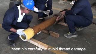 DNV examination certification assembly threaded joint FPI ISO14692 [upl. by Aidil]