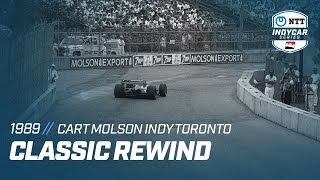 1989 CART Molson Indy Toronto  INDYCAR Classic FullRace Rewind [upl. by Saticilef899]