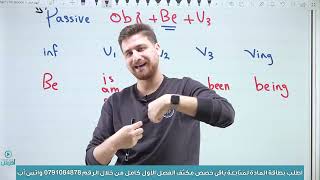 المبني للمجهول كامل  Passive Voice  توجيهي 2006  الأستاذ أيهم جرار [upl. by Asilanom]