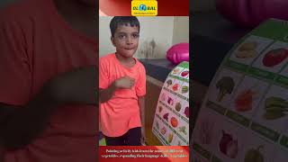 Pointing Vegetables Activityadhd audism children child childdevelopment srnagar dilsukhnagar [upl. by Akcimat]