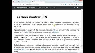 8 HTML elements related to the formatting of the text  Part IV [upl. by Caundra]