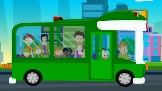 Wheels On The Bus  Nursery Rhymes For Children [upl. by Gayler]