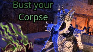 ESO  Necromancer PvP  The Corpse Buster Pending U43 [upl. by Yrffej512]