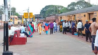 12841 Coromandel Express Crossing 12269 Duronto Express [upl. by Sabian]