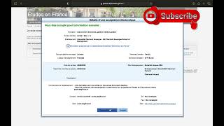 comment VALIDER son ACCEPTATION sur Campus France [upl. by Lluj]