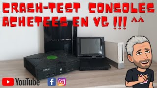 048  Crash Test des 4 consoles achetées en Vide Grenier le 06112021  RETRO GAMING [upl. by Phipps822]