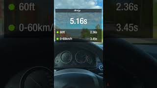 BMW 520D f10 stage 1 0100 acceleration [upl. by Wurtz303]