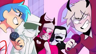 quotCasanovaquot but Every Turn Another Character Sings It  Friday Night Funkin Animation [upl. by Anelrats436]