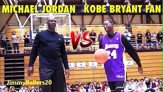 51year old Michael Jordan vs Kobe Bryant Fan [upl. by Wickner469]