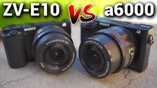 Sony ZVE10 VS a6000  Which Should you Buy in 2022 [upl. by Ugo]