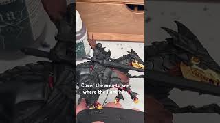 Painting non metallic metal trick paintingminiatures warhammer nonmetallicmetal tips aos [upl. by Adnema]