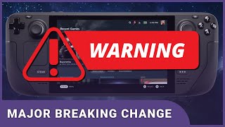 Huge Warning For Steam Deck Users Installing thirdparty launchers and games [upl. by Sirrah268]