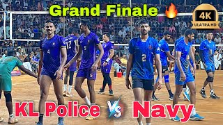 Grand Finale 🔥 Indian Navy Vs Kerala Police 👮‍♂️ Set  1  HD 👌🏻 All India Tournament At Valayam [upl. by Enieledam534]