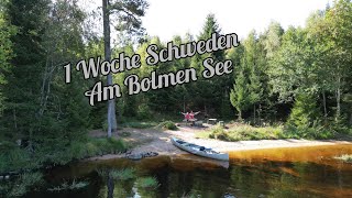 1 Woche Schweden Tour Pickup mit Wohnkabine Kanufahren am Bolmen See [upl. by Adnac986]