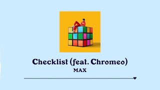 ［和訳］Checklist featChromeo  MAX [upl. by Davison]