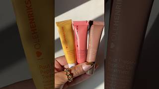 Ole Henriksen Pout Preserve Peptide Lip Treatment in Crème Brûlée lipbalm sephora unboxing [upl. by Ecyaj]