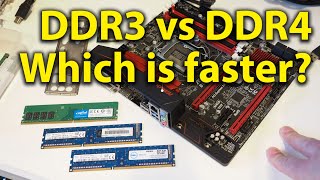 DDR3 vs DDR4  RAM SPEED WHICH IS Faster True Apples to Apples Comparison [upl. by Eilsil218]